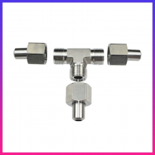 Needle-shaped Three-way 304 Stainless Steel Jb/972-77 Butt-welded Union Three-way Middle Joint Welded Three-way Pipe Fitting for Clean Pipes 18*3 thumbnail-2