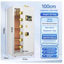 High Capacity Thickened Steel Security Hotel Safe for Suites |100cm Electronic Fingerprint + Password Safe | With All-Steel Body thumbnail-1