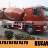 Euro 2 Emission Standard and New Condition concrete mixer truck