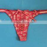 Sexy Oem Hot Pink Ladies Bikini ,sex Thong Photo for Ladies thumbnail-3