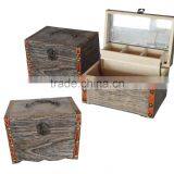 Holiday Gift Treasures Jewellery Wood Stash Box thumbnail-3