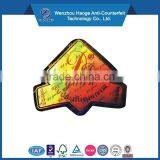 Custom Speciing-shaped Hologram Sticker, Security Laser Hologram Label Holographic Label