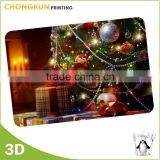 Hot Sale Colorful 3D Plastic Kids Christmas Placemats thumbnail-3