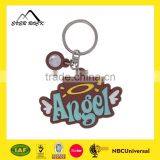 Hot Selling Promotional 2D Custom Shaped Soft PVC Keychain