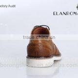 British Style Casual Shoe for Men With Brogue Design Leather Casual Shoe thumbnail-3