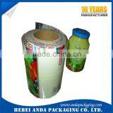 Beverage Bottle PVC Shrink Film Sleeve Label Roll/PET Shrink Bottle Label Film thumbnail-2