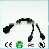 ATX 8 Pin to 4+4Pin Internal PC PSU Power Extension Cable Power Supply Wire Harness thumbnail-1