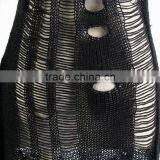 M-012 Wholesale Fashion Gothic Fuzzy Broken Mesh Sweaters Knitting Patterns thumbnail-4