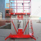 Double Aluminum Building Cleaning Lift Portable Man Lift thumbnail-1