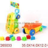 PLASTIC SHAPE MATCHING BLOCKS CAR FOR EARLY EDUCATION thumbnail-1