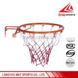 China wholesale basketball metal ring with solid steel