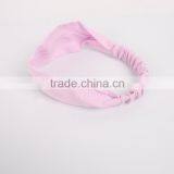 Turban Women Sport Elastic Head Band Yoga Stripe Hair Band for Relax or Shower thumbnail-2