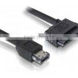 Supply and Factory Cable ESATAp > Slimline SATA13pin 0,5m / 1m