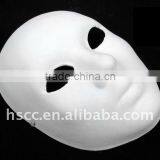 White Hand-painted Mask thumbnail-1