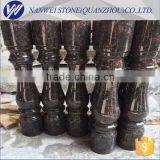 Tan Brown Granite Balcony Baluster Polished Granite Landscape Rail thumbnail-1