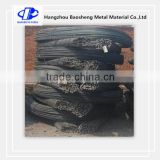 Black concrete PSB thread screw reinforced steel bars / rebar with accessories for mining roof