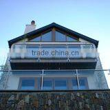 Glass Balcony Railing Stainless Steel Side Mount Railing Post Handrail thumbnail-6