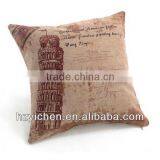 Soft Sofa Cushion/ Pisa Tower Design Cushion Cover thumbnail-1