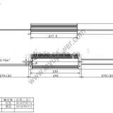 IP67 Leyu LDV-120-36 120W 36V Waterproof Switch Mode Power Supply Led Driver thumbnail-3
