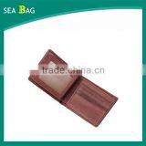 Men's Short Bifold Woven Leather Wallet thumbnail-4