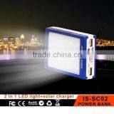 6000mah LED Camping Light Small Solar Panel With Light Solar Power Bank for Oppo Find 7 Quality Choice thumbnail-6