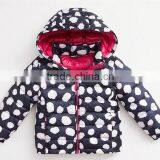 2016 Baby Girls Fashion Design Down Jacket With Hood thumbnail-1