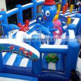 Irregular Outdoor Sea World Play Inflatable Rush Run Ostacle Course thumbnail-2