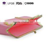 China wholesale silicone side bags for girls / High quality funky clutch bag women