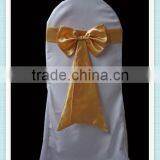 YHS#515 Butterfly Satin Polyester Banquet Wedding Wholesale Chair Cover Sash Bow thumbnail-1