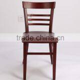 Hot Sale Leather Furniture Wood Chairs for Restaurants Ghost Chair thumbnail-1