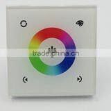 Rgb Led Controller Touch Dimmer Controller 24v 12v 12a Touch Lighting Controller Wall Installing High Quality 3 Years Warranty