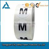 Customized Garment Custom adhesive label paper