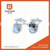 New Plate Clear Transparent PU Caster Wheel thumbnail-1