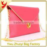PU and Polyester Material Women Hand Bag/ Clutch Bags/Envelope Fashion With Train thumbnail-2