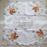 Crochet Embroidery Table Cloth, Polyester Lace Table Cloth, Flower Table Cloth