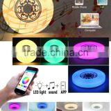 2016New Design Blutooth Speaker Light Home Ceiling Lamp 36w RGB Led Light Fixture of Ceiling