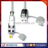 LED Light 2 in 1 Data Cable for Phones,for Android and ISO 2 in 1 USB Cable,2 in 1 Data Cable for Android and ISO Replacement thumbnail-1