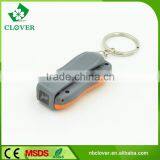 3 LED Keychain Lights Best Promotion Gift Mini Plastic Led Flashlight thumbnail-2