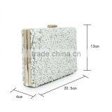 Czech Drill Crystal Gold and Handbags Pakistan Stone Purse (C499) thumbnail-2