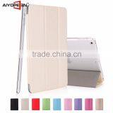 New Arrive Silk Pattern Smart Cover Auto Wake up Connection Case for IPad Mini1/2/3 Case With 10 Colors thumbnail-1