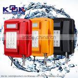 Weatherproof Phone Santique Telephone Set Robust Aluminium Alloy Industrial Telephone Security Prevention KNSP-18 thumbnail-1