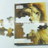 Custom Animal Puzzle for Childern, White Eva Foam Puzzle, Card Paper Board Puzzle