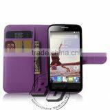Manufacturer Wholesale Magnetic Flip Leather Wallet Case With Card Slots For ZTE Blade Q Lux 4G Super China Supplier thumbnail-3