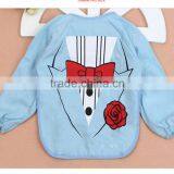 2016 New Product Hot Sale Long Sleeve Cute Baby Bibs With Sleeves thumbnail-3