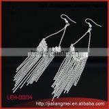 Fashion Design Metal Tassel Hanging Earrings for Women thumbnail-1