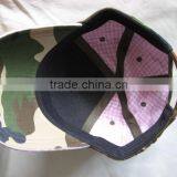 Stylish Custom Blue Camo Baseball Cap thumbnail-4