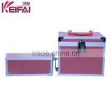 Elegant Pink Decorative Hard Shell Aluminum Frame Beauty Case thumbnail-6