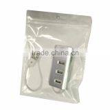 High-end Mini Silver Metal 4 Ports 2.0 USB Hub Aluminium thumbnail-6
