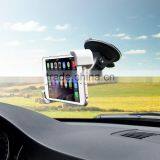 Anti-slip Diagonal Design Windshield Suction Cup Plastic Mobile Phone Holder for Car thumbnail-6