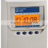 Time and Date stamp machine QR-395 For attendance management With accumulated time